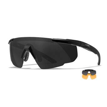 Okulary Wiley X Saber Advanced 306 smoke / light rust, czarne matowe oprawki