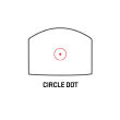 Kolimator Sig Sauer Romeo-X (PRO) Circle Dot ENCLOSED - 6