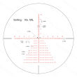 Vector Optics - luneta Continental 3-18x50 30mm SFP Tactical Lock VCT-10A MRAD - 10