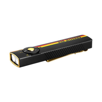 Latarka Olight ARKFELD PRO Racing Stripes; z laserem; z lampą UV; 1300 lumenów