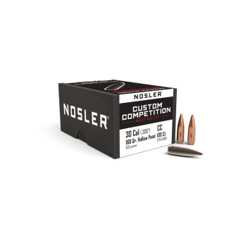 Pociski Nosler 30/7,62mm .308 Custom Competition HPBT 168gr (100szt)