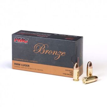 9mm LUGER PMC FMJ 7,5g/115gr