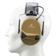 Earmor - aktywne ochronniki słuchu M30, Coyote Brown - 4