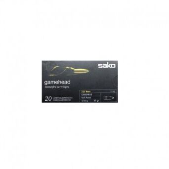 223 Rem SAKO (110) Gamehead SP 55gr/3.56g