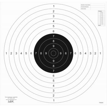 Tarcza TS2 (pistolet sportowy 520x520mm) T05001