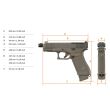 Pistolet GLOCK 45 Hunter Edition kal. 9x19 - 5