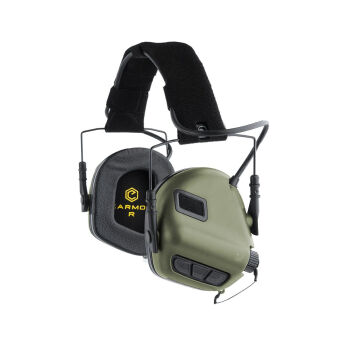 Earmor - aktywne ochronniki słuchu M31 Mark 3, Foliage Green
