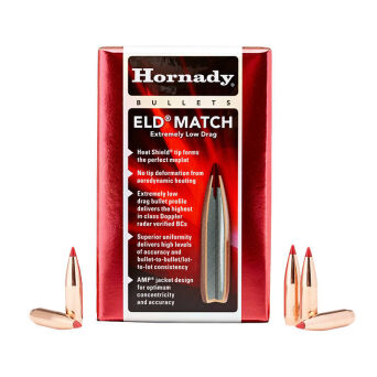 Pociski Hornady 30/7,62mm .308 ELD-M Match 168gr (100szt) (30506B) (konfekcjonowane)