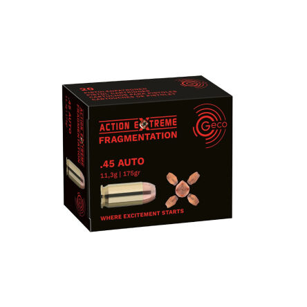 45 AUTO GECO Action Extreme  11,35/175gr (20szt/opakowanie)