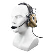 Earmor - aktywne ochronniki słuchu M32, Coyote Brown - 6