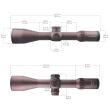 Vector Optics - luneta Continental 4-24x56 34mm FFP FDE Ranging VEC-MBR MRAD - 5