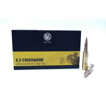 6,5 Creedmoor RWS TARGET ELITE PLUS MATCH 8,4g/130gr