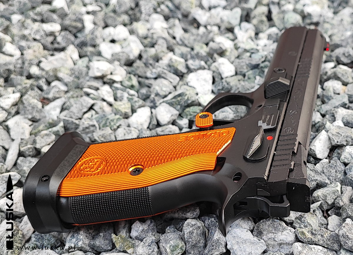 Pistolet CZ 75 TS ORANGE