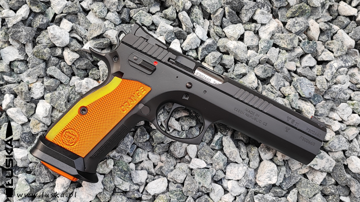 Pistolet CZ 75 TS ORANGE