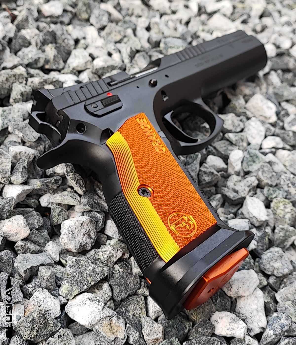 Pistolet CZ 75 TS ORANGE