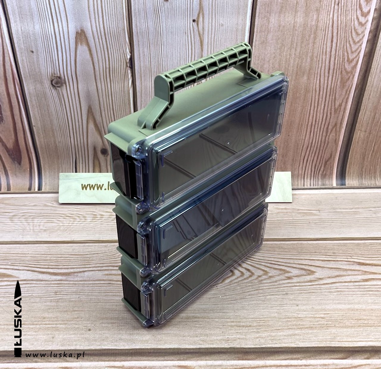 Pudełko Berrys TRI-CAN Triple Ammo Can Tan (piaskowy)