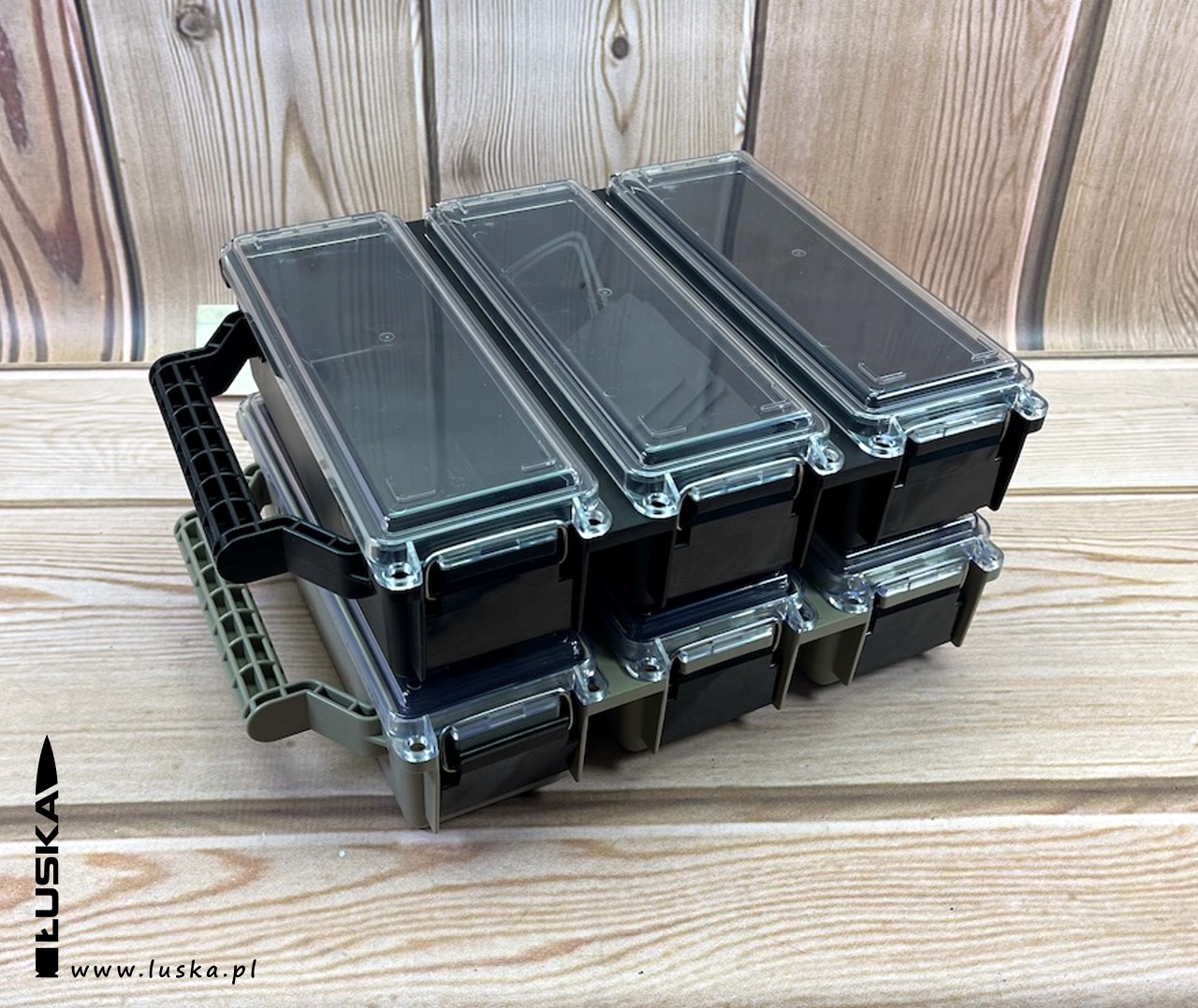 Pudełko Berrys TRI-CAN Triple Ammo Can Tan (piaskowy)