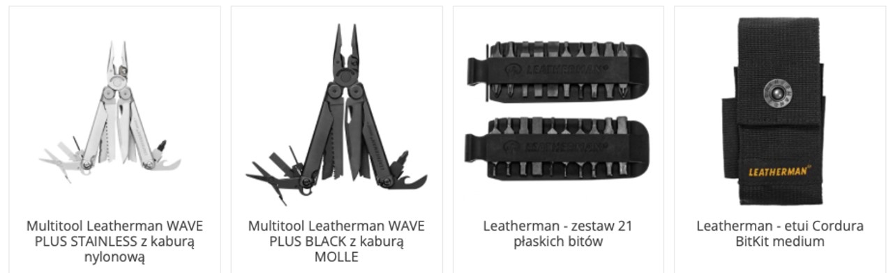 Blog o broni palnej i nie tylko - Multitoole Leatherman cz.1. - Signal i Wave
