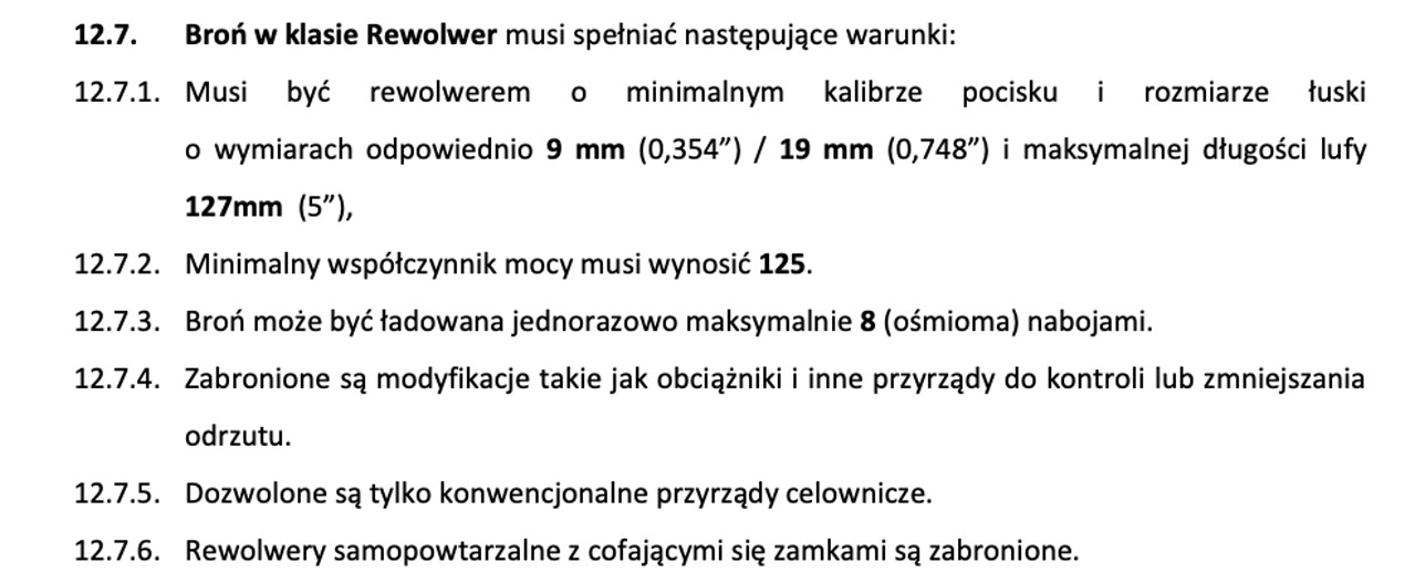 Blog o broni palnej i nie tylko - Kolejna broń - Specjalizacja cz.4 - Rewolwer do PIRO