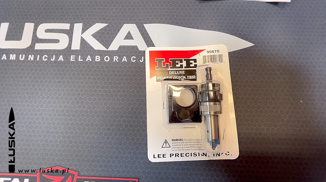 Blog o broni palnej i nie tylko - Narzędzia do skracania łusek Lee Deluxe Quick Trim i Lee Deluxe Power Quick Trim