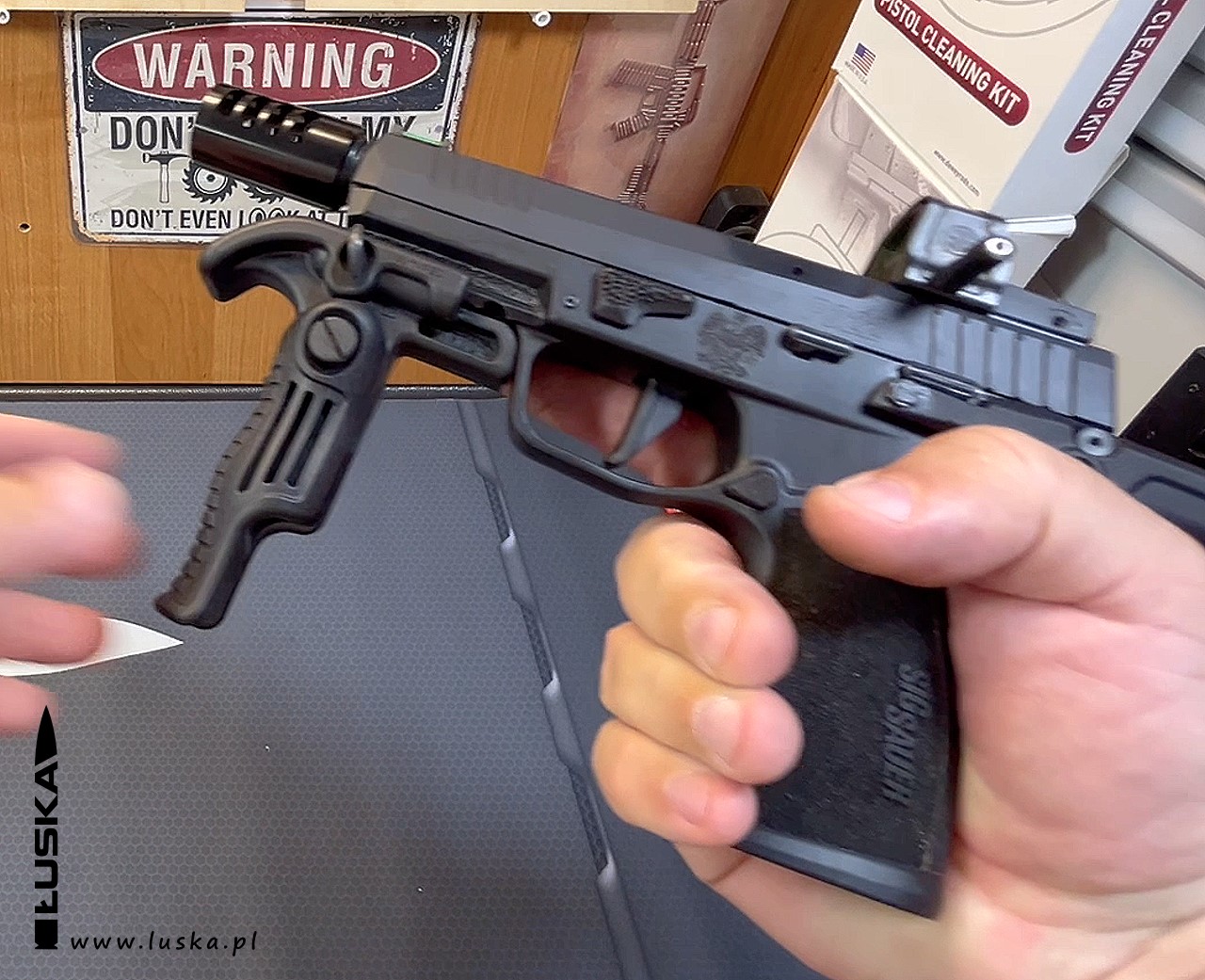 Blog o broni palnej i nie tylko - Custom Gun cz.25 - Hybrydowy Sig Sauer P322 PCX