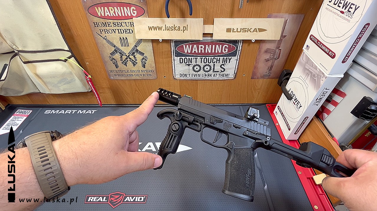 Blog o broni palnej i nie tylko - Custom Gun cz.25 - Hybrydowy Sig Sauer P322 PCX