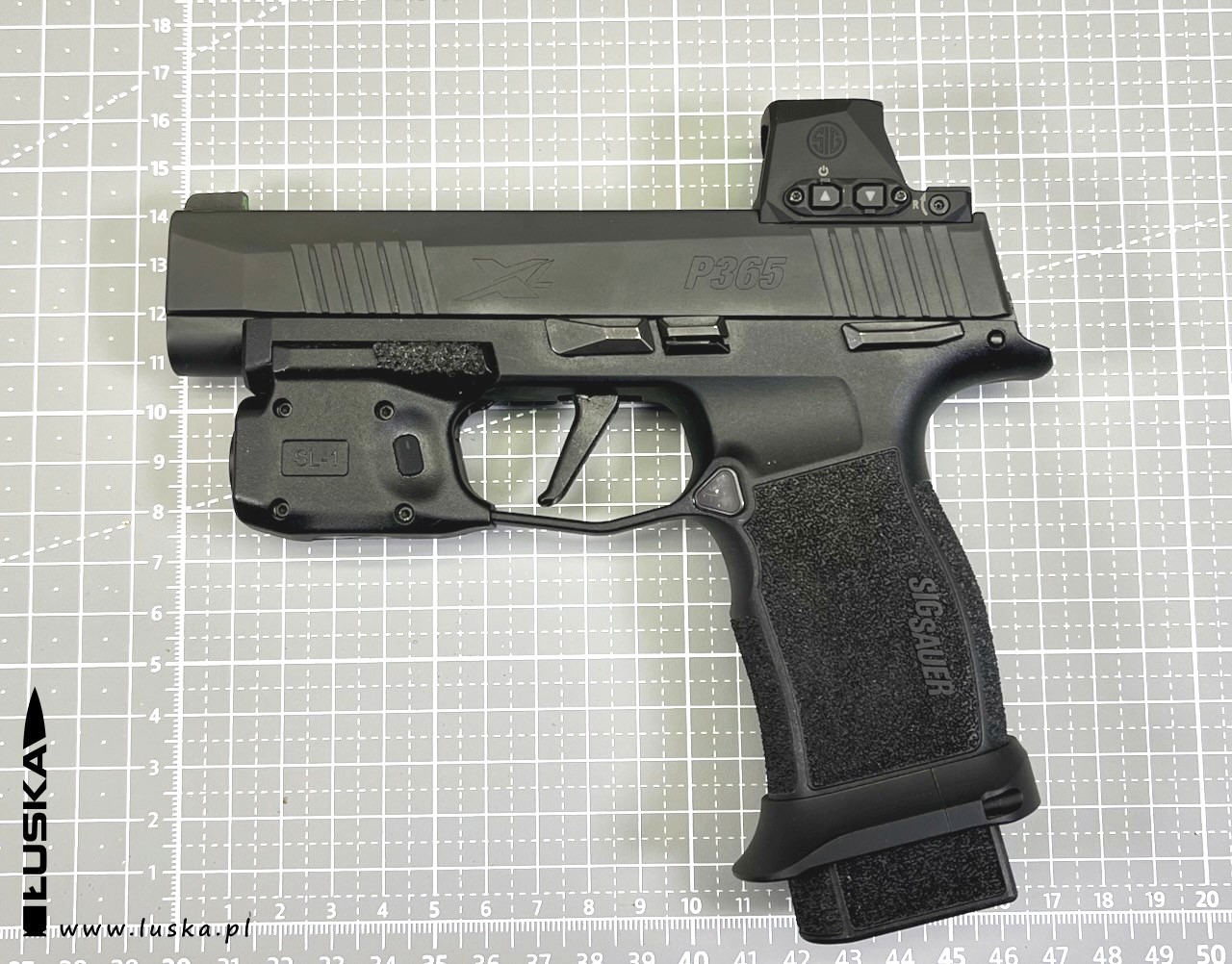 luska.pl - blog o broni palnej - custom gun Sig Sauer P365XL