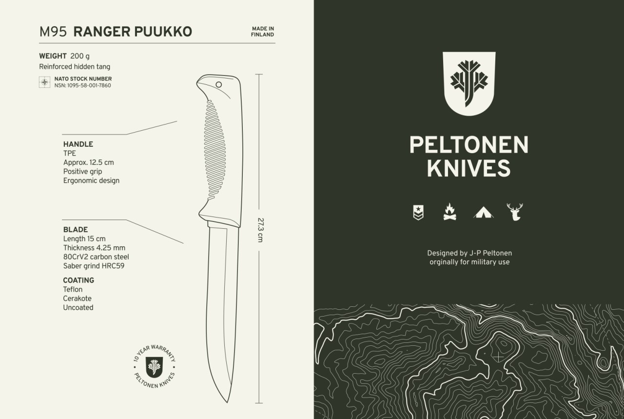 Blog o broni palnej... i nie tylko. Doskonałe noże Peltonen Knives