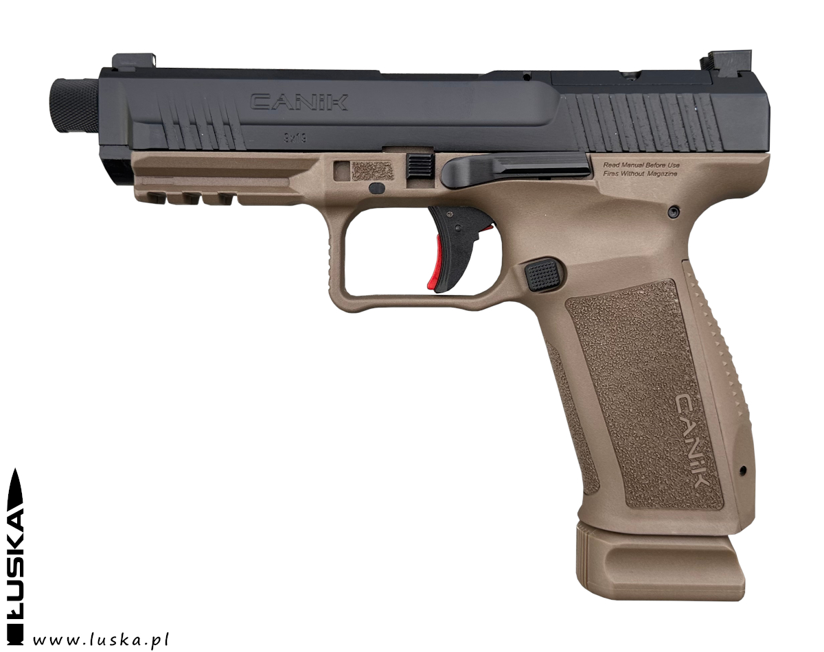 Pistolet Canik Mete SFT BLACK/FDE THREADED