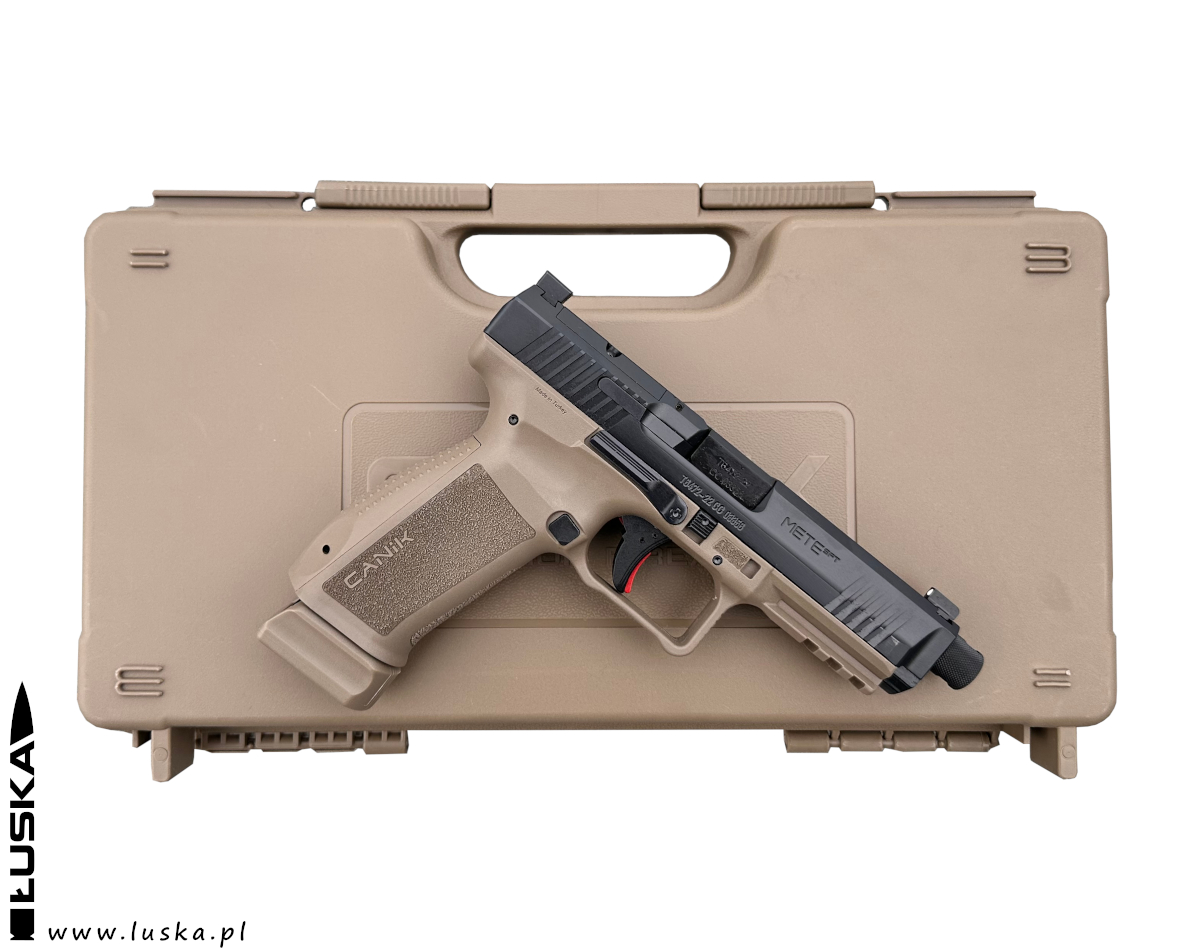 Pistolet Canik Mete SFT BLACK/FDE THREADED