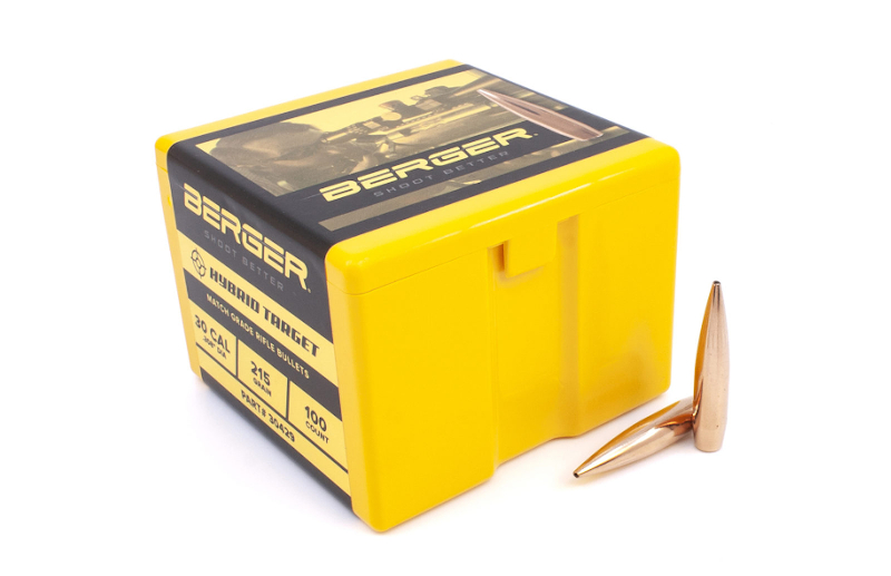 Pociski Berger 30/7,62mm .308 Hybrid Target 215 gr