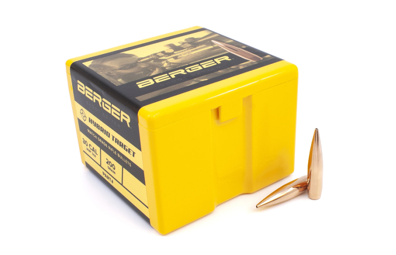 Pociski Berger 30/7,62mm .308 Hybrid Target 200 gr