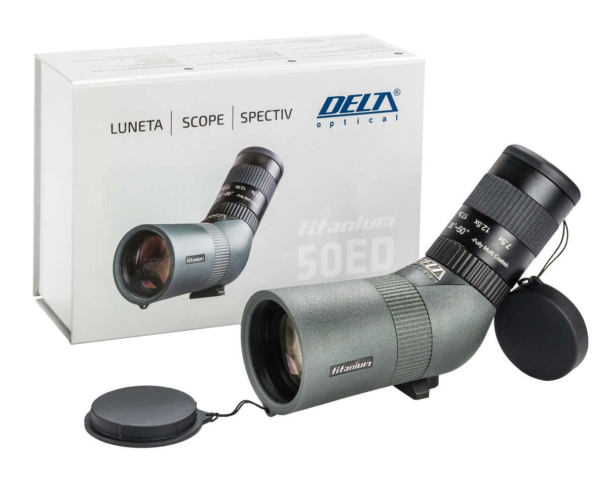 Luneta Delta Optical Titanium 50ED