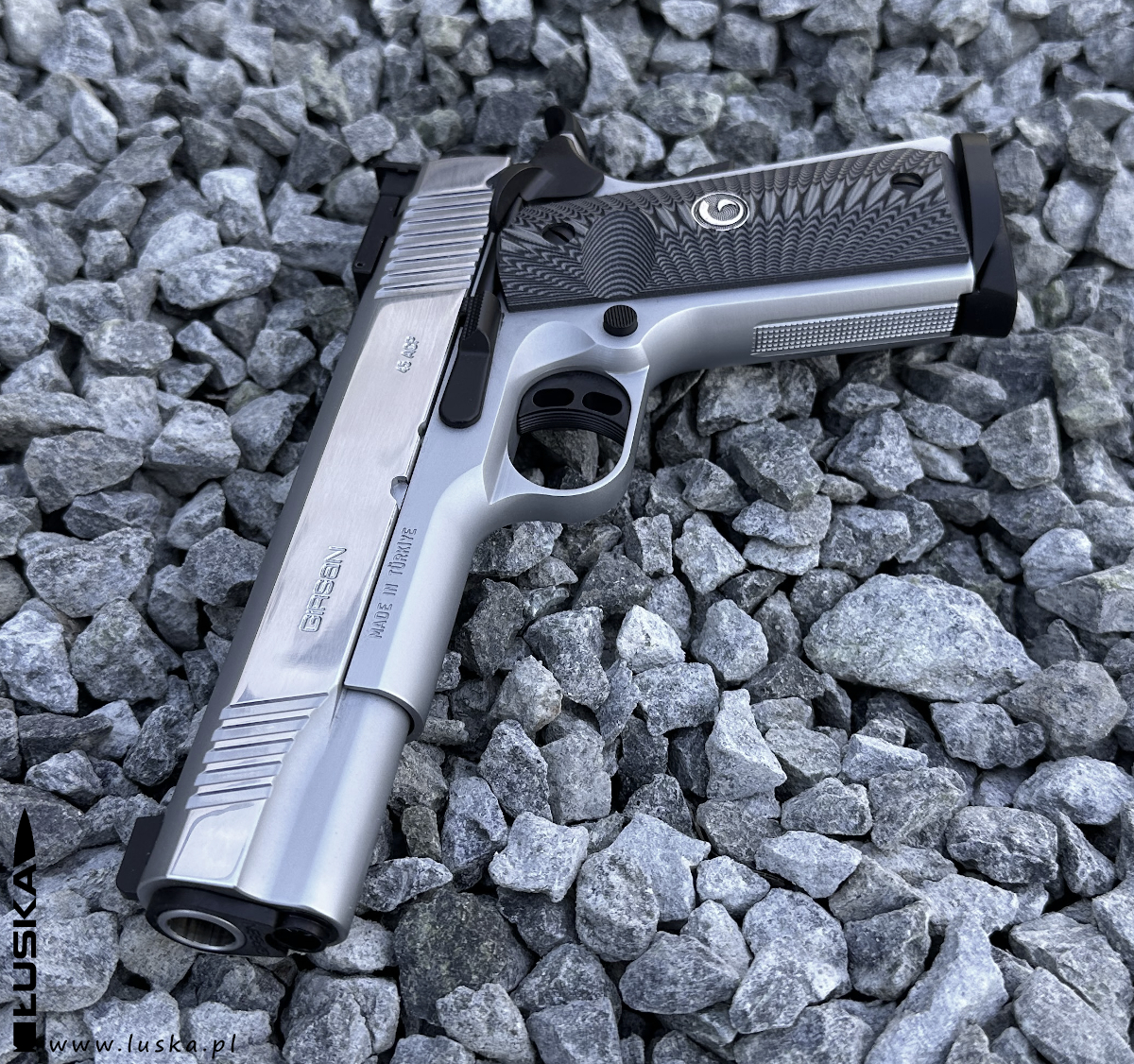 Girsan MC 1911 MATCH BRIGHT WHITE kal. 45ACP