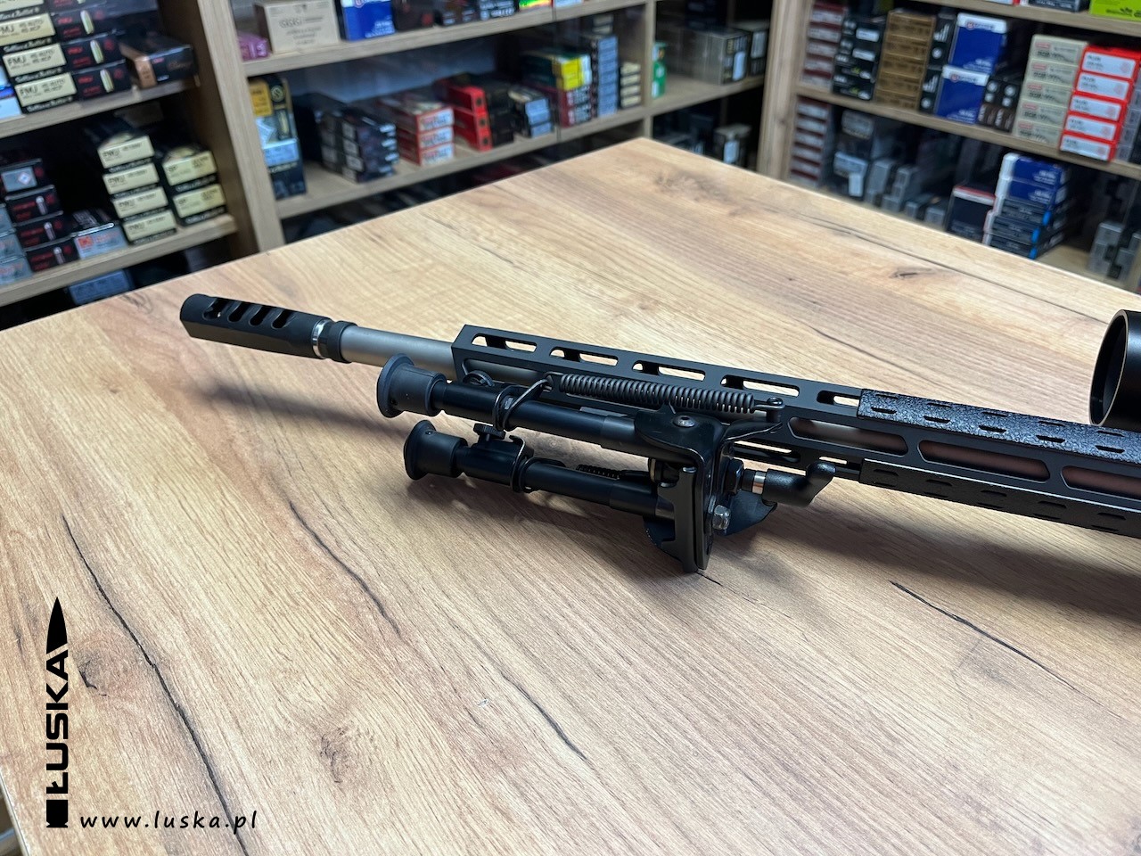 luska.pl - blog o broni - bipod Harris na karabinie Sig Sauer Cross