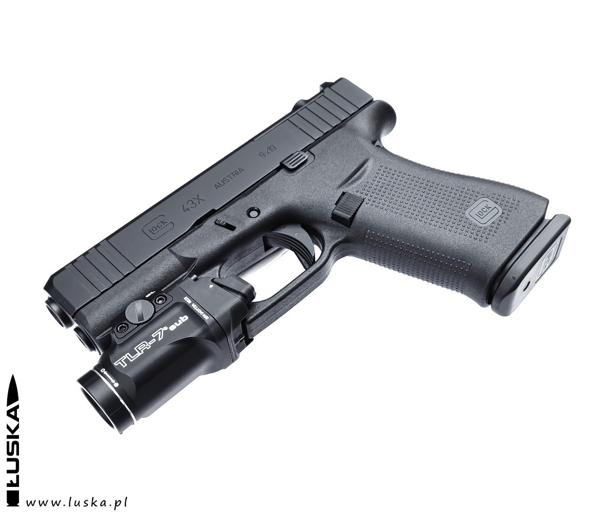 Pistolet GLOCK 43X MOS COMBO + Streamlight TLR7