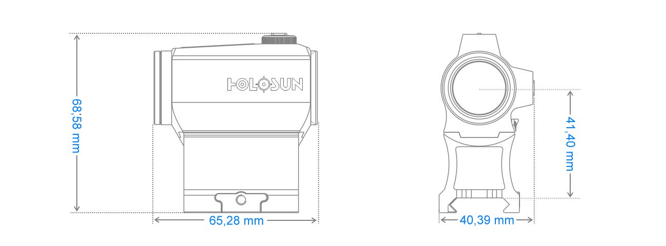 Kolimator Holosun HE403B-GR Elite