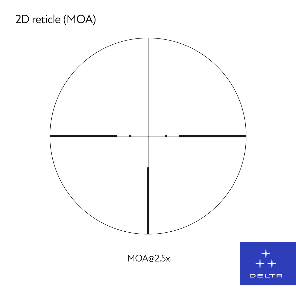 Luneta celownicza Delta Optical Titanium HD 2,5-15x56 SF 2D