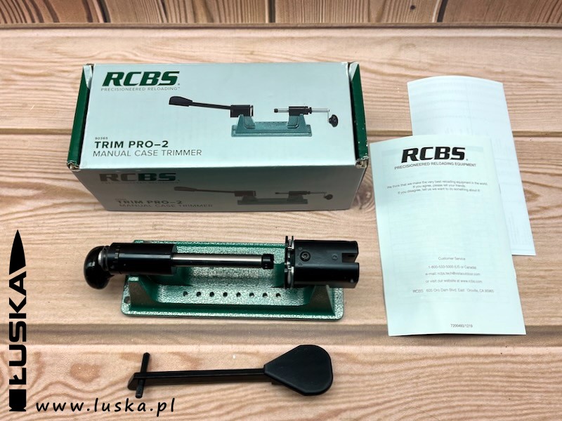 RCBS - maszynka do skracania łusek (Trim Pro - 2) - bez pilotów