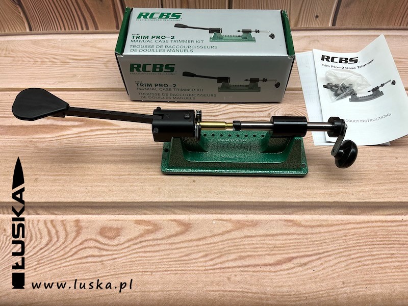 RCBS - maszynka do skracania łusek (Trim Pro - 2) - zestaw z pilotami