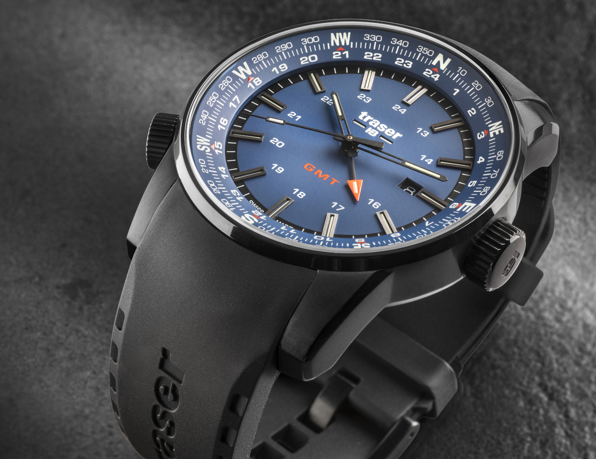 Zegarek Traser P68 Pathfinder GMT Blue