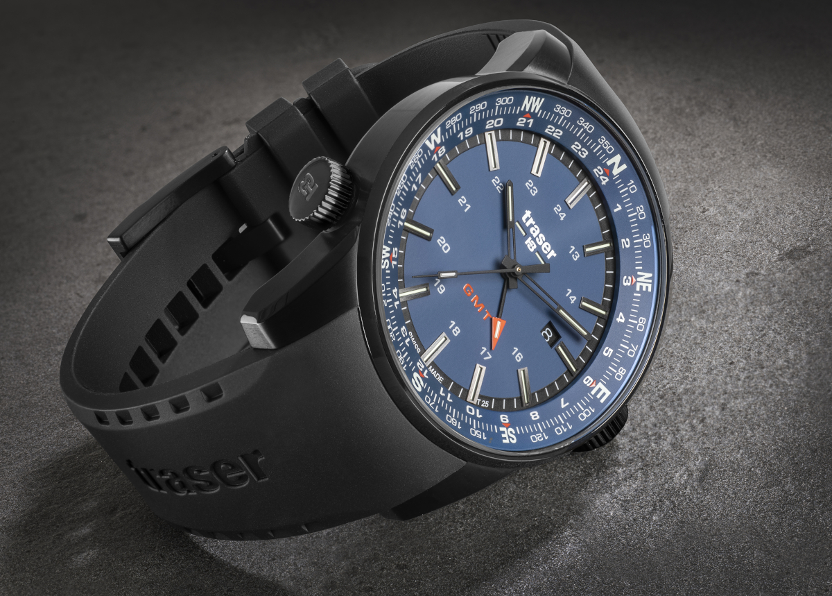 Zegarek Traser P68 Pathfinder GMT Blue