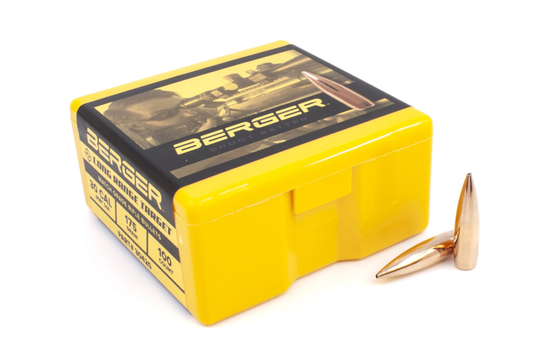 Pociski Berger 30/7,62mm  Long Range BT Target 175 gr / 11,35g (100szt)
