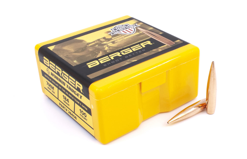 Pociski Berger 7mm .284 F-Open Hybrid Target 184gr