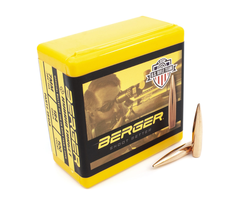 Pociski Berger 7mm .284 F-Open Hybrid Target 184gr