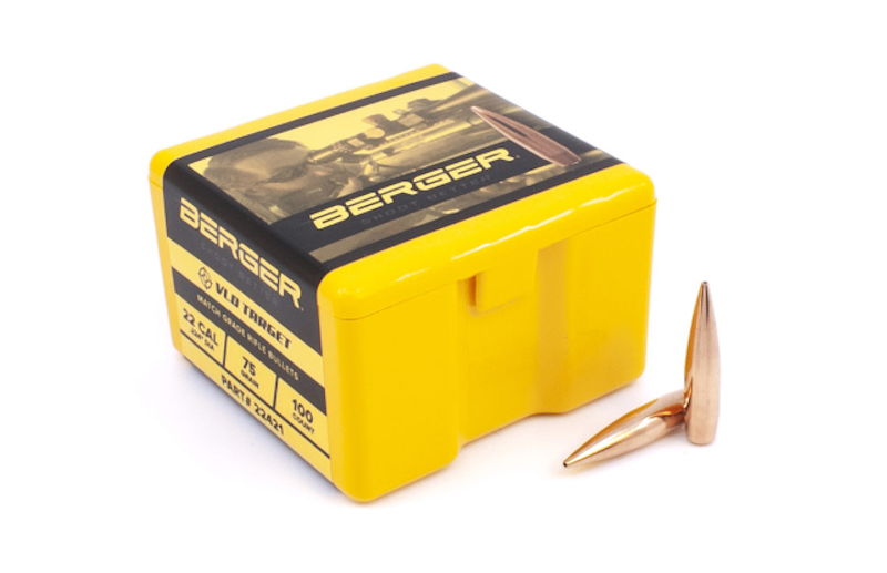 Pociski Berger 22 .224 VLD Target 75gr