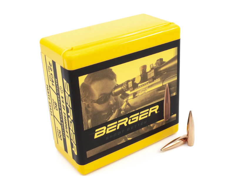 Pociski Berger 22 .224 VLD Target 80gr