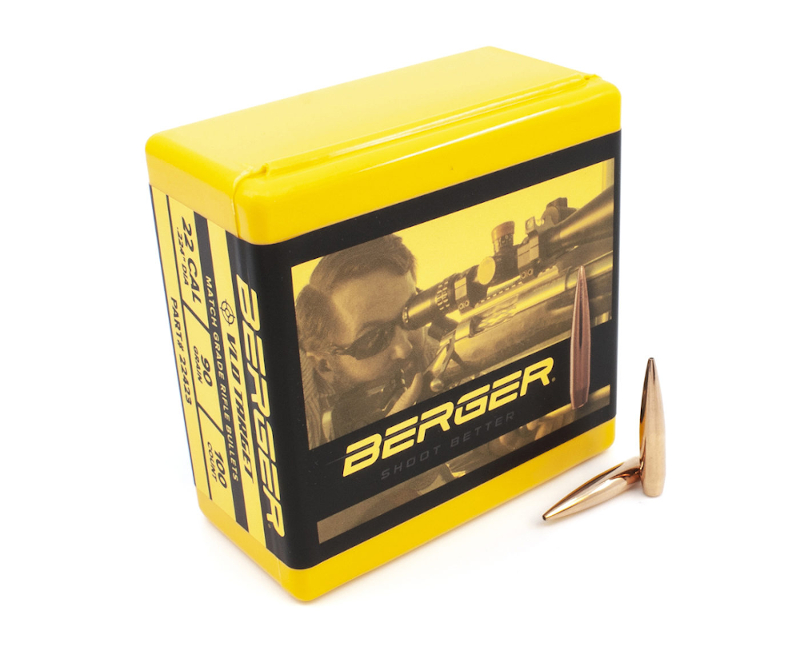 Pociski Berger 22 .224 VLD Target 90gr