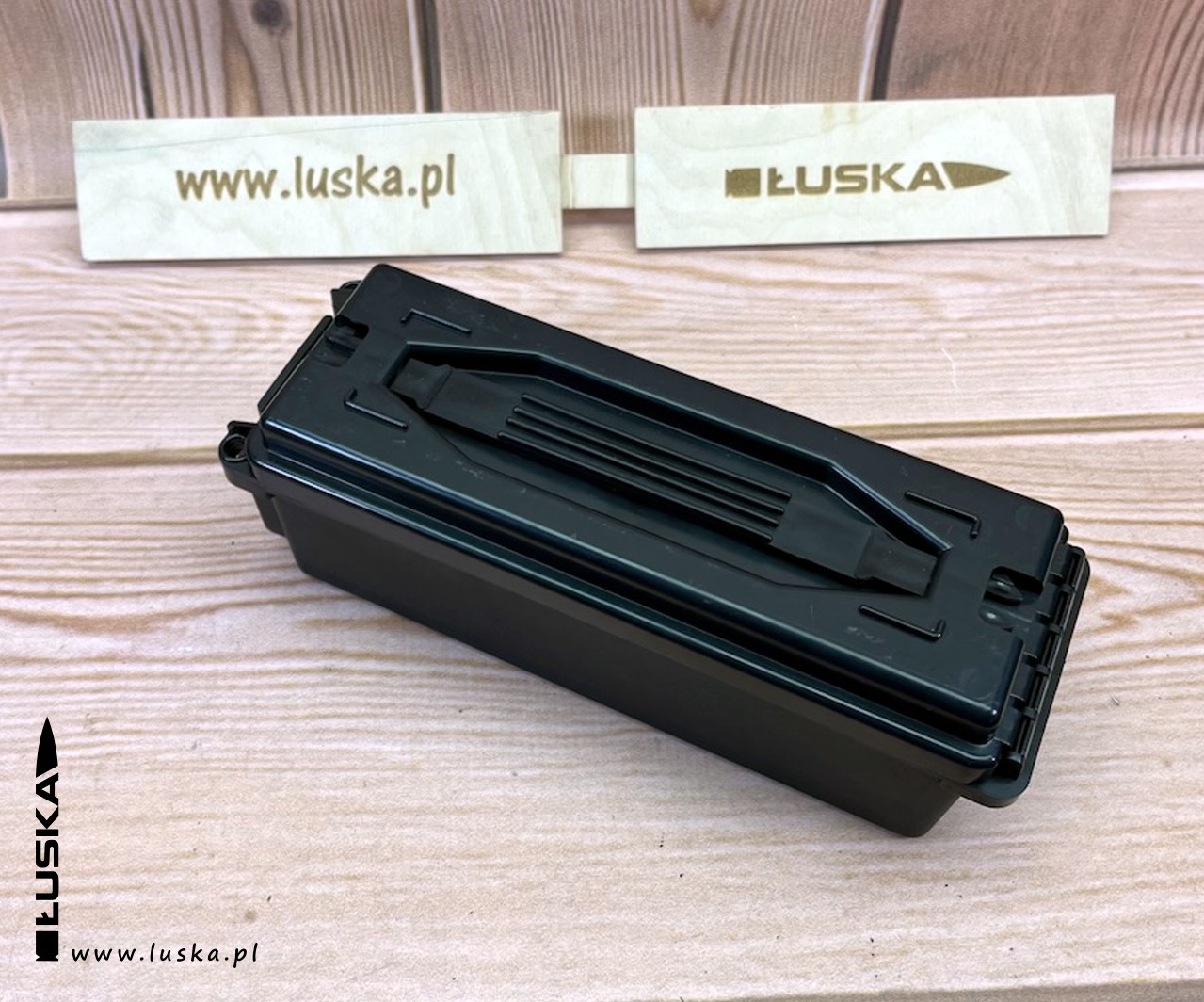 Pudełko na amunicję Berry's 20 CAL Ammo Cans Black (czarne)