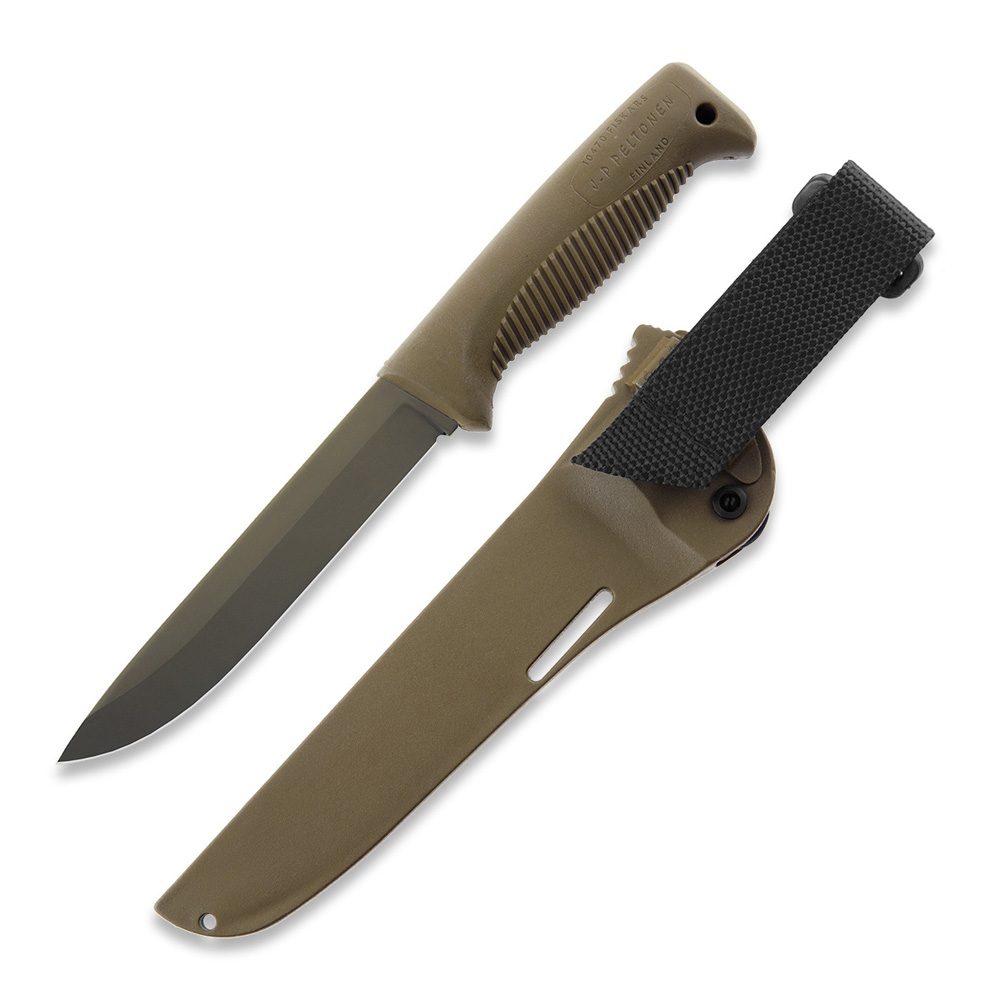 Nóż Peltonen M95 Ranger Puukko, ostrze pokryte cerakote, pochwa kompozyt (FJP060)